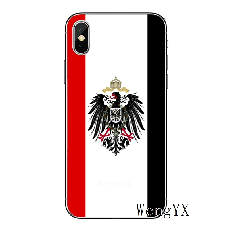 Любовь Немецкий флаг eagle Для huawei Honor 10 9 8 Lite 8C 8X 7C 7X 7A 6C pro играть 6X 6A 5A LYO-L21 V8 V10 чехол мягкие чехлы для телефонов - Цвет: german-eagle-A-02