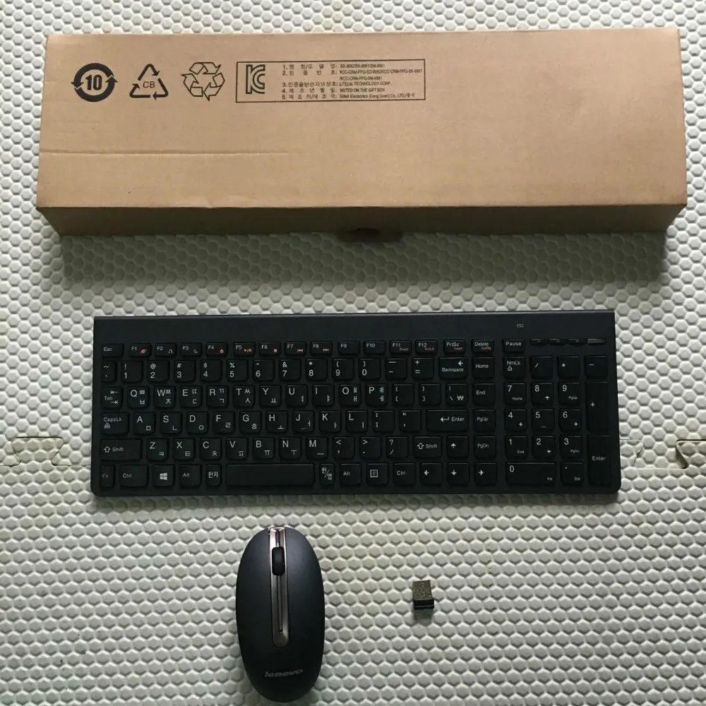 Беспроводная Клавиатура Lenovo SK8861 2 4 ГГц 1000 точек/дюйм|chocolate keyboard|wireless combokeyboard keyboard |