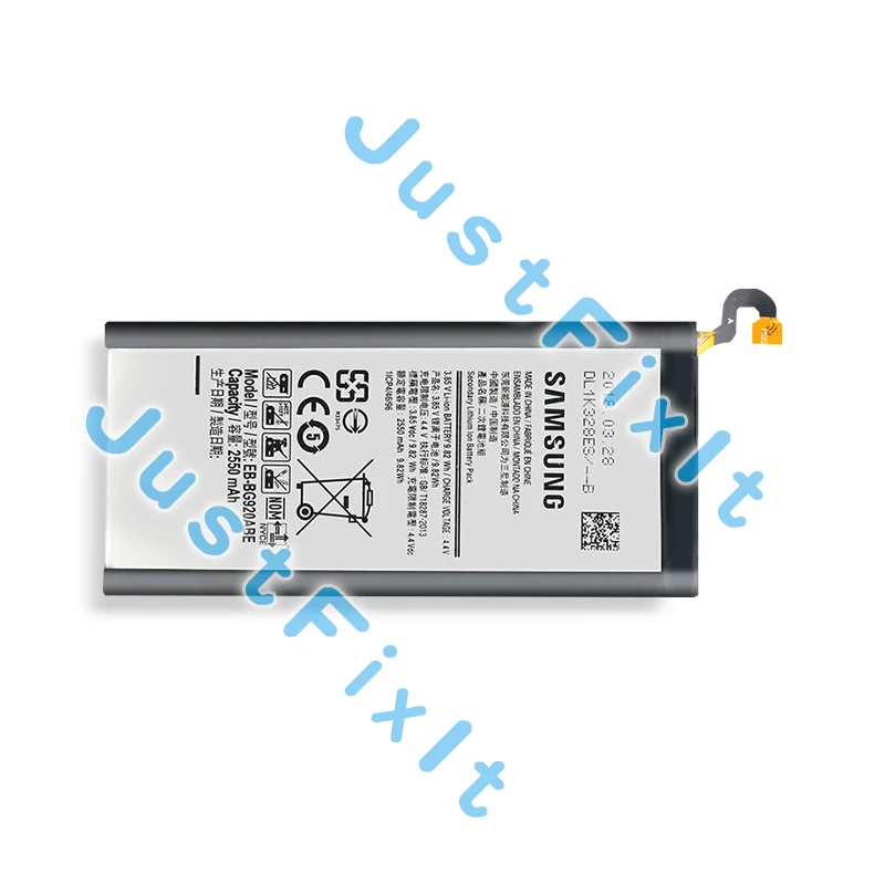 EB BG920ABE оригинальный Батарея 2550 ма ч для samsung Galaxy S6 SM G920 G920F G920I G920A G920T G920V G920P G920S G9200