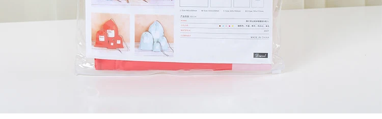 Luluhut 4 шт./компл. Нейлон дорожная сумка для хранения одежды, обуви, Косметика чемодан Организатор со шнурком красочные пылезащитный карманы