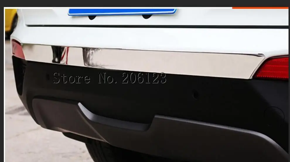 Высококачественный бампер из нержавеющей стали с блестками для hyundai IX25 Creta Накладка заднего бампера 1 шт
