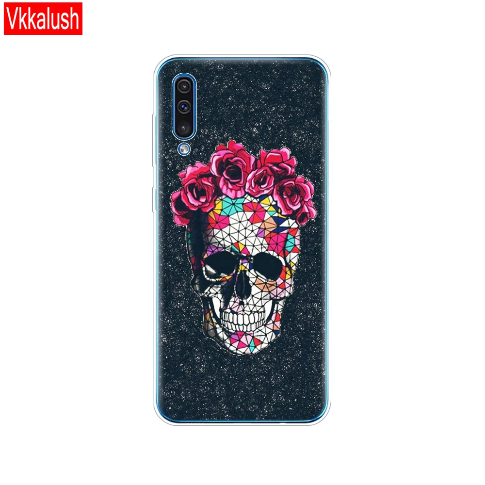 80068 Чехол для samsung Galaxy A50 силиконовый прозрачный Футляр задняя крышка чехол для телефона для samsung A50 A505 A505F SM-A505F мягкий чехол 6,4 - Цвет: 80068