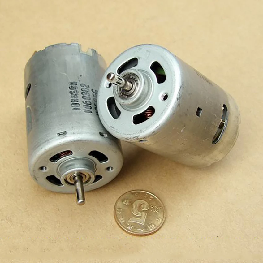 Двойной шариковый подшипник микро моторы DC12V 18V 15500 об/мин 23800 высокого Скорость