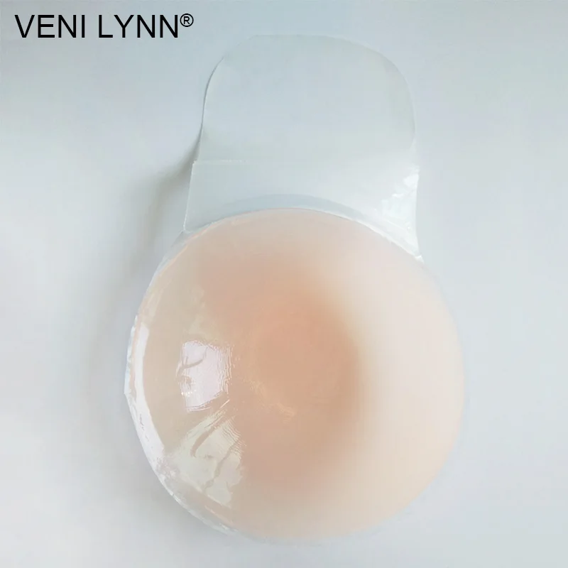 VENI LYNN Instant Boob Lift Up Ленточные лепестки многоразовые Цветочные силиконовые покрытия для сосков, накладки на грудь, круглые наклейки на грудь для сосков