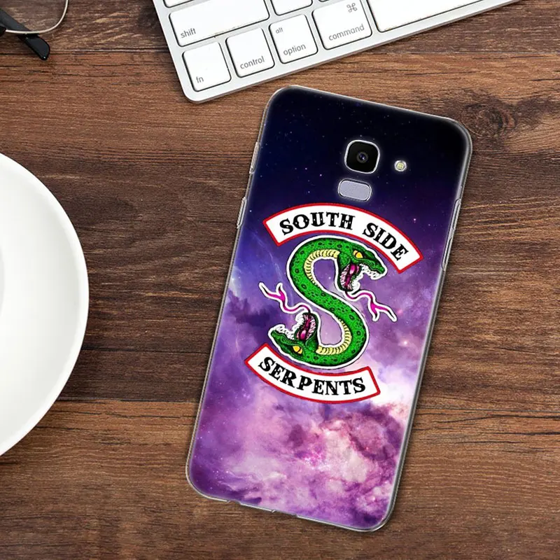 Ханука "South Side serpents" логотип силиконовый чехол для samsung Galaxy J8 J6 J4 J2 Core J5 J6 J7 Prime J3 ЕС J4 Plus