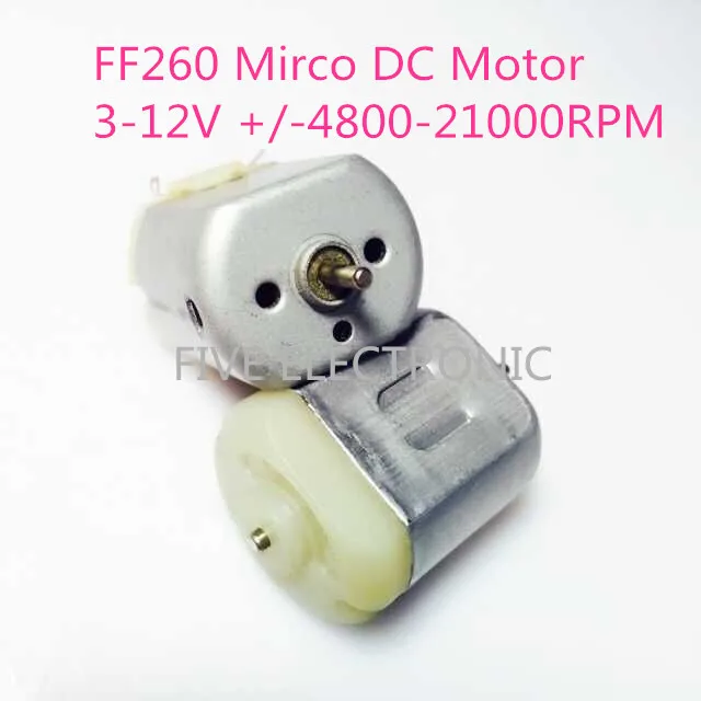 Микро двигатель постоянного тока FF260 3 в 12 В +/ 4800 21000 об/мин фотоаксессуары для