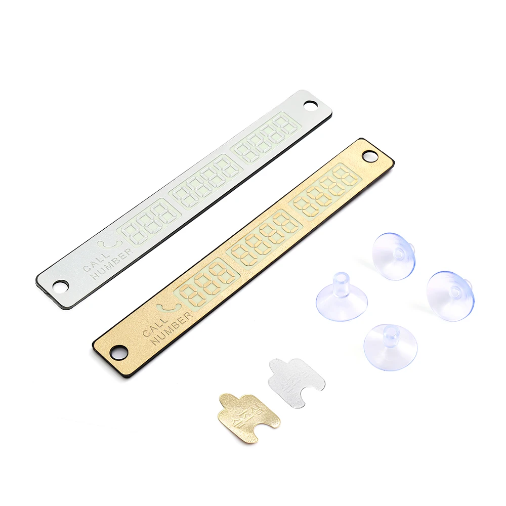 Карта автомобильной временной парковки Ночной светильник автомобильный