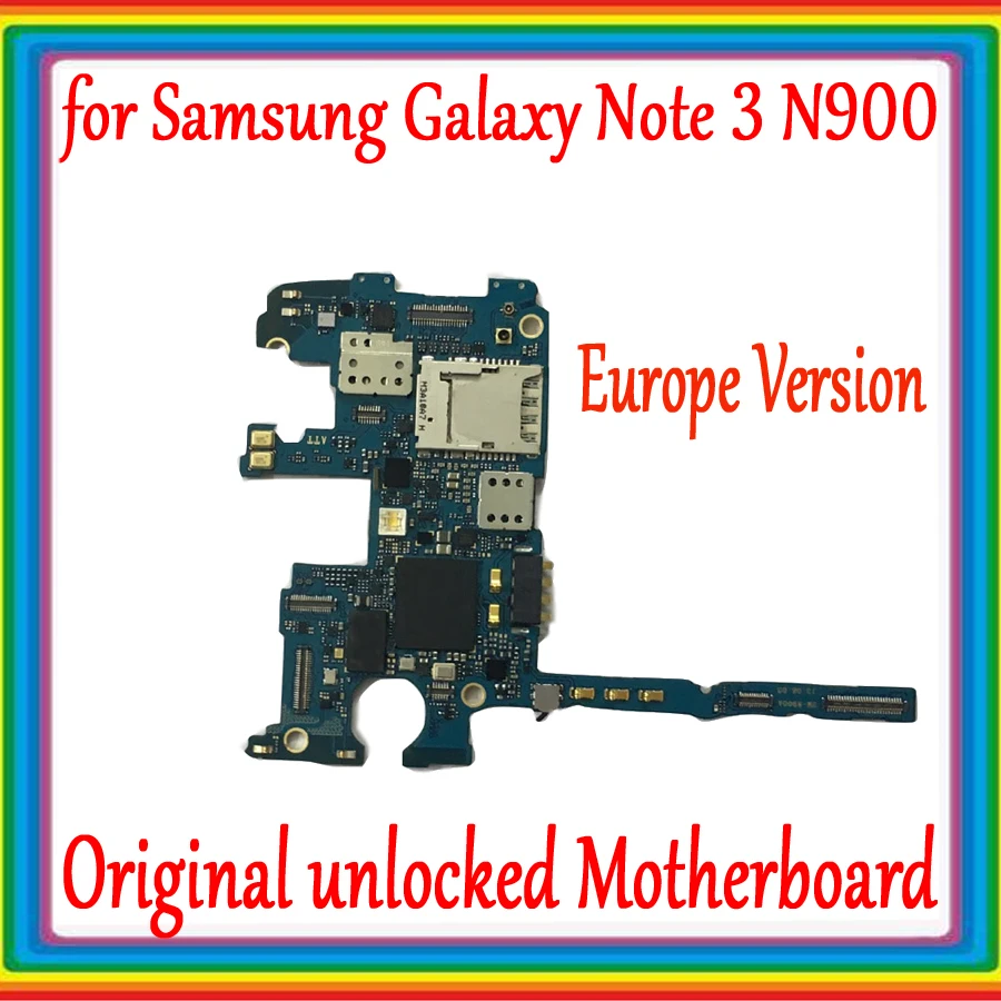 Материнская плата для Samsung Galaxy Note 3 N900 полная логическая оригинальная
