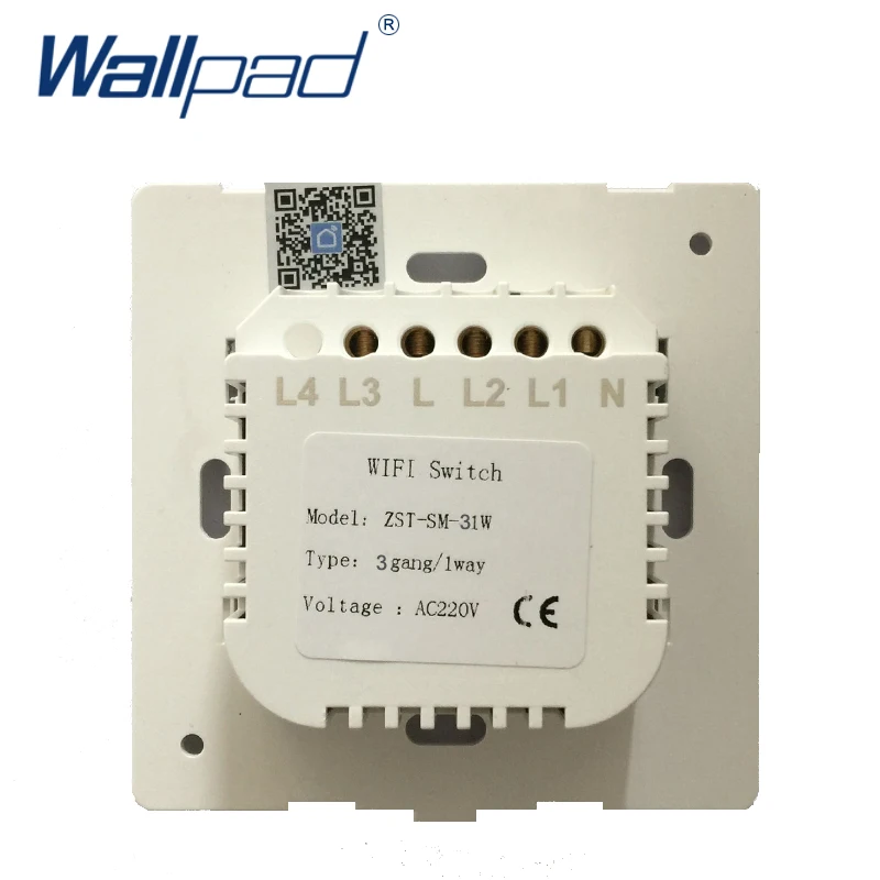 Настенный светильник с сенсорным экраном WIFI|3 gang|light control switch3 gang switch |