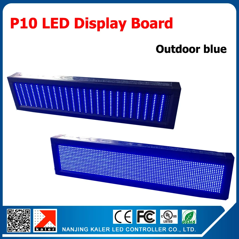 

HOT Blue USB WIFI Port Programmable Scrolling front waterproof LED Signage Message Board Display LED Message Signs Open LED Sign