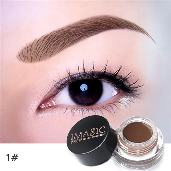 IMAGIC Colors тени для бровей макияж водостойкая помада гель Длительное Действие 3D