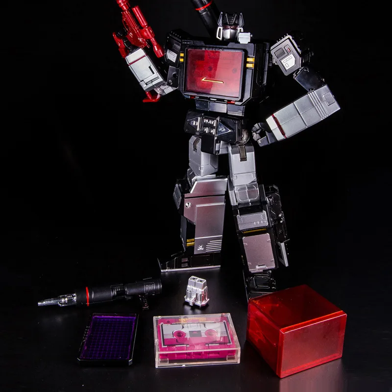 Трансформация THF Soundblaster металлическая часть деформация робот KO MP13 прозрачный soundbave фигурка игрушка Подарки для детей