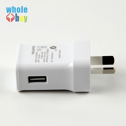 

Good quality charger for Samsung Galaxy S4 S5 N7100 5V 2A AU Wall Charger Home AC Travel Adapter wall charger plug 150pcs/lot