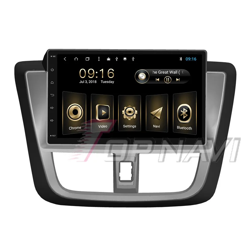 Автомобильный мультимедийный проигрыватель для Toyota VIOS 2017 10 1 ''Android 8 Topnavi