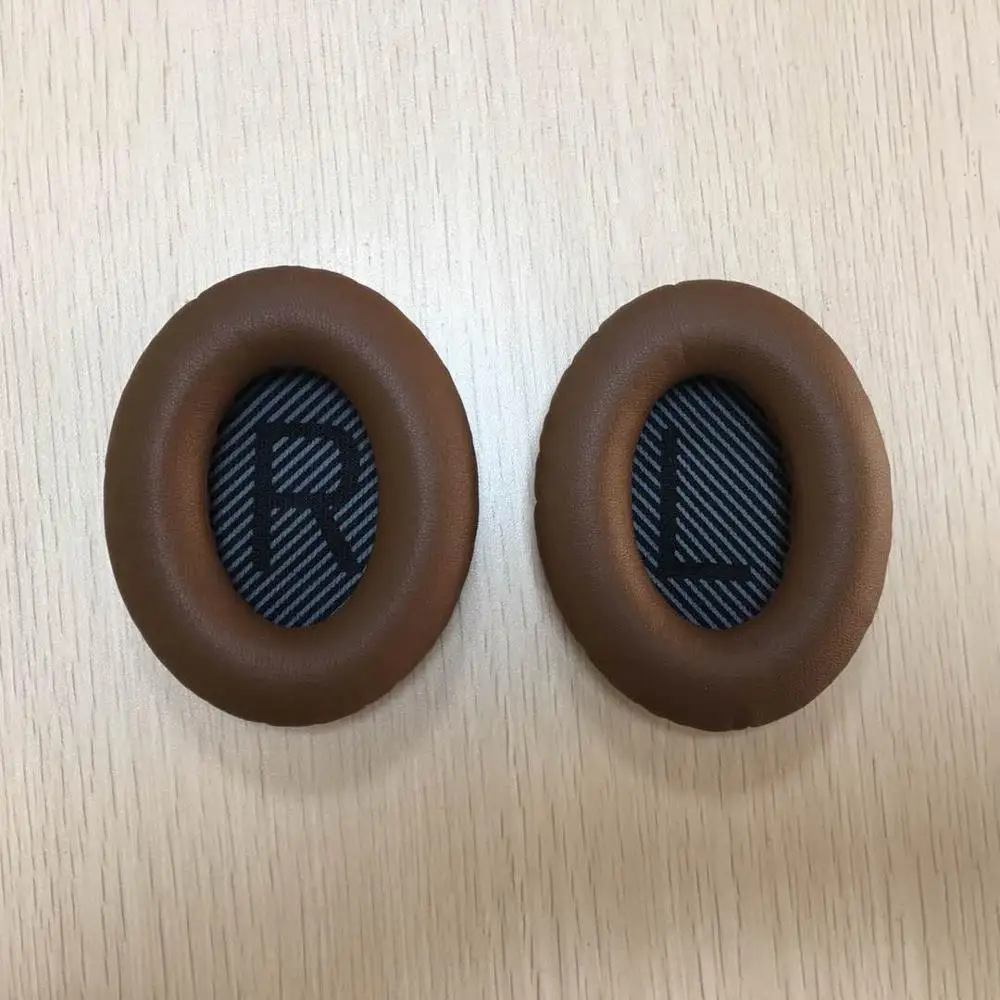 Coffee 1 пара сменных амбушюр подушка для Bose quietkomento QC 2 15 25 35 QC2 QC15 QC25 QC35 SoundLink SoundTrue AE II AE2 - Цвет: Coffee
