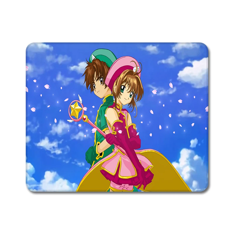 Cardcaptor Sakura японский аниме натуральный резиновый коврик для мыши ноутбука