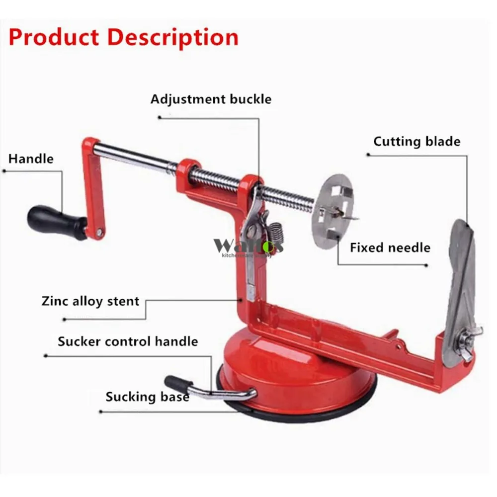 Kitновее Высококачественная ручная машина для картофеля из нержавеющей