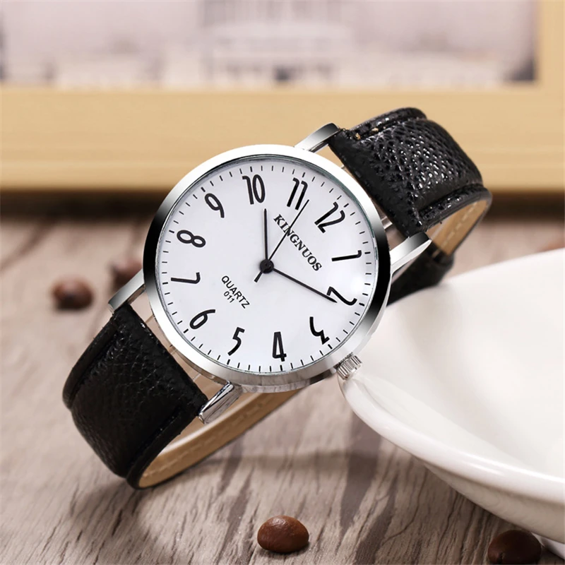 Лучший бренд роскошные кожаные мужские часы Reloj Hombre 2019 Новые Креативные