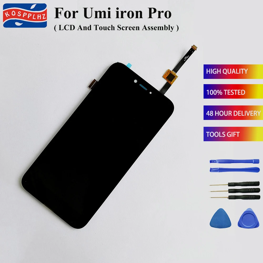 5 &quotдля Umi iron Pro ЖК дисплей сенсорный экран дигитайзер стекло в сборе Замена для