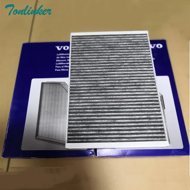 Tonlinker фильтр 3 шт. набор для Volvo XC90 2008- автомобильный Стайлинг салонный воздушный фильтр 31407947/масляный фильтр 31372212/воздушный фильтр 31370089