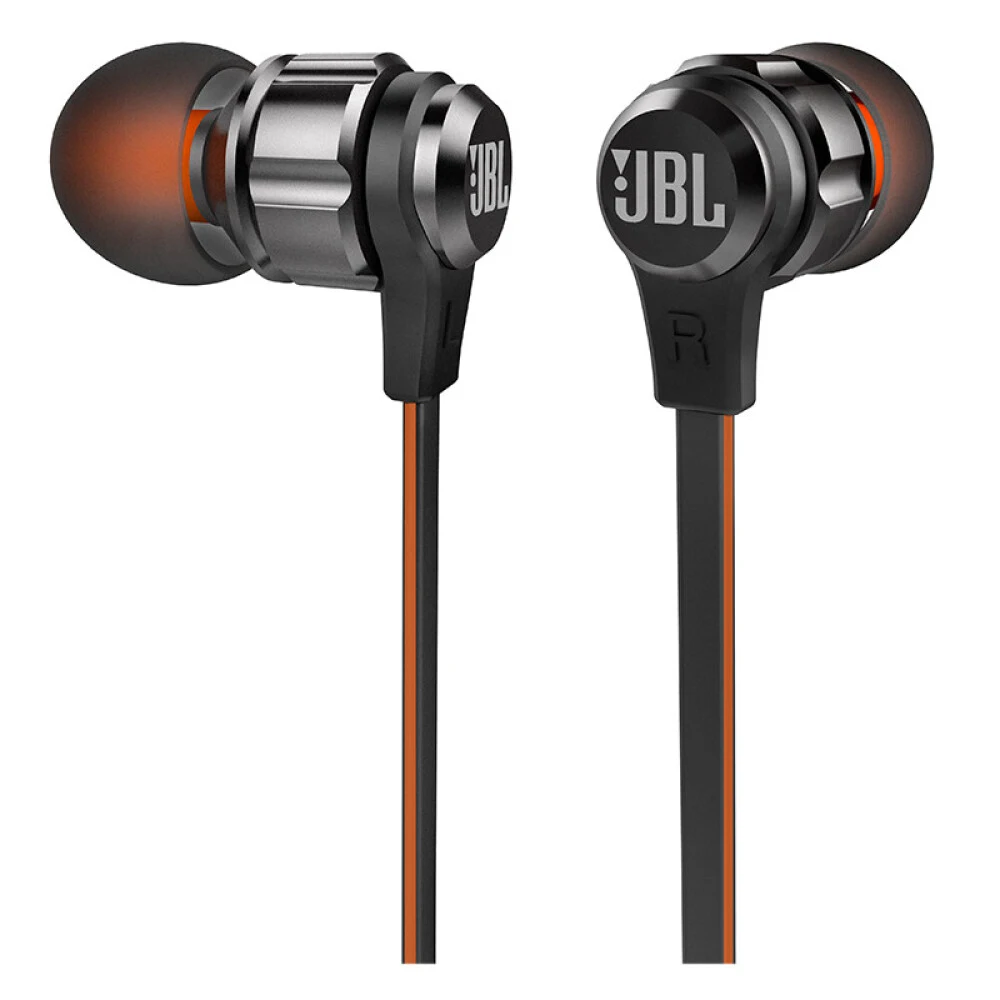 Проводная гарнитура JBL T180A наушники вкладыши с басами мобильный телефон