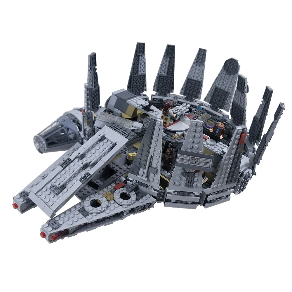 05007 Force Awakens Millennium Falcon строительные блоки совместимые со Звездными войнами 75105