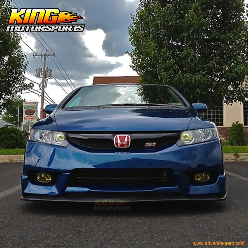 Разветвитель для Honda Civic 4Dr Fa Fd C подходит 09 11 C|splitter|splitter frontsplitter lip |