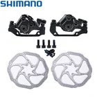 Тормозной суппорт Shimano BR-M375 TX805, механический дисковый тормоз для Acera Alivio Deore с полимерными накладками, суппорт M375 wn G3 HS1, ротор TX805