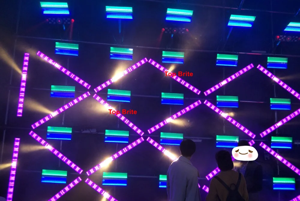 Сценический стробоскоп с атомным RGB-подсветкой супер стробоскосветильник для