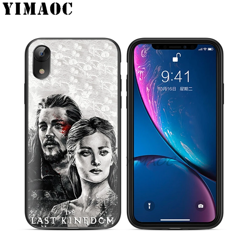 YIMAOC мягкий черный силиконовый чехол из ТПУ для iPhone X или 10 8 7 6 6S Plus 5 SE Xr Xs Max |
