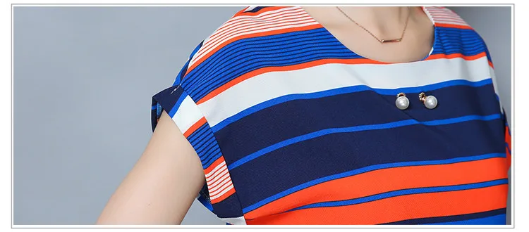 Женская блузка с коротким рукавом и круглым вырезом размеры до 5XL|blouses short sleeves|women