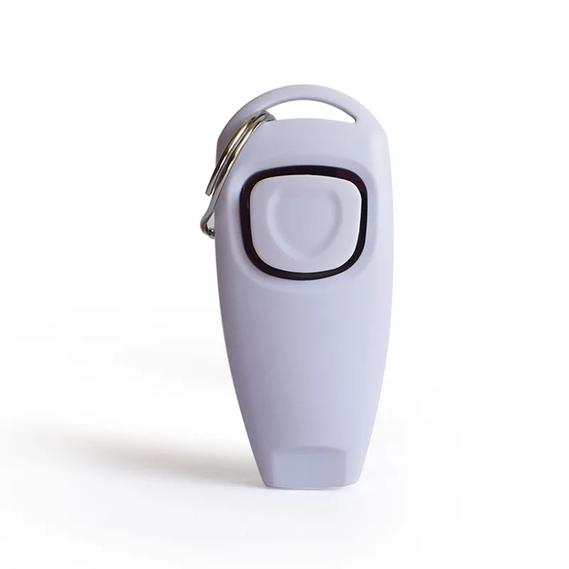 Кинологический кликеры 2 в 1 свисток и Clicker Обучение Питомца Набор инструментов с ремешком для собаки кошки птицы и маленькие Животные
