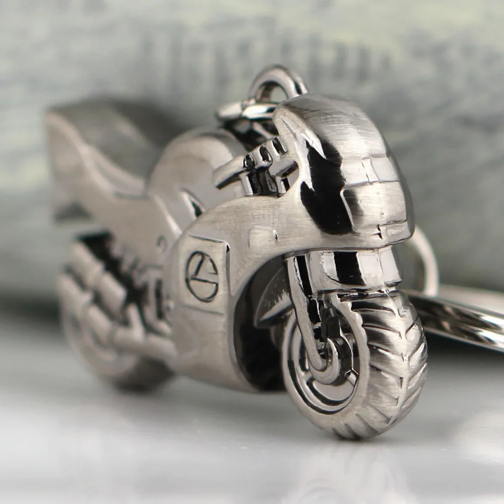 Классический брелок для ключей с мотоциклом 3d модель мотоцикла автоциклом