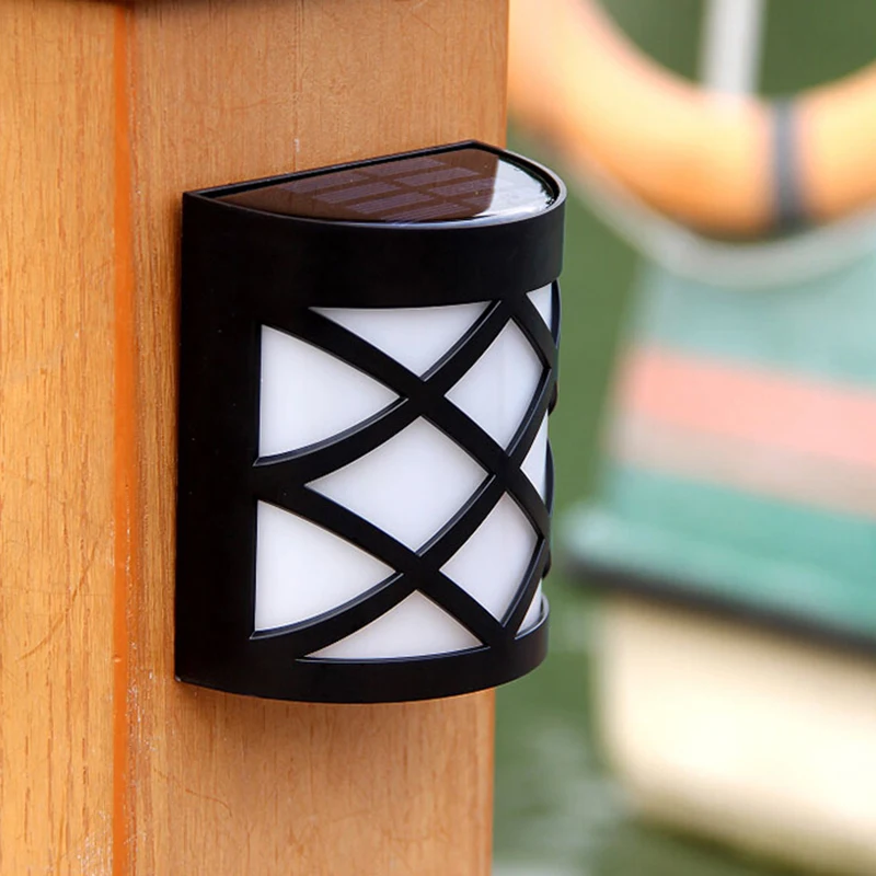 Уличный фонарь на солнечной батарее водонепроницаемый настенный светильник с