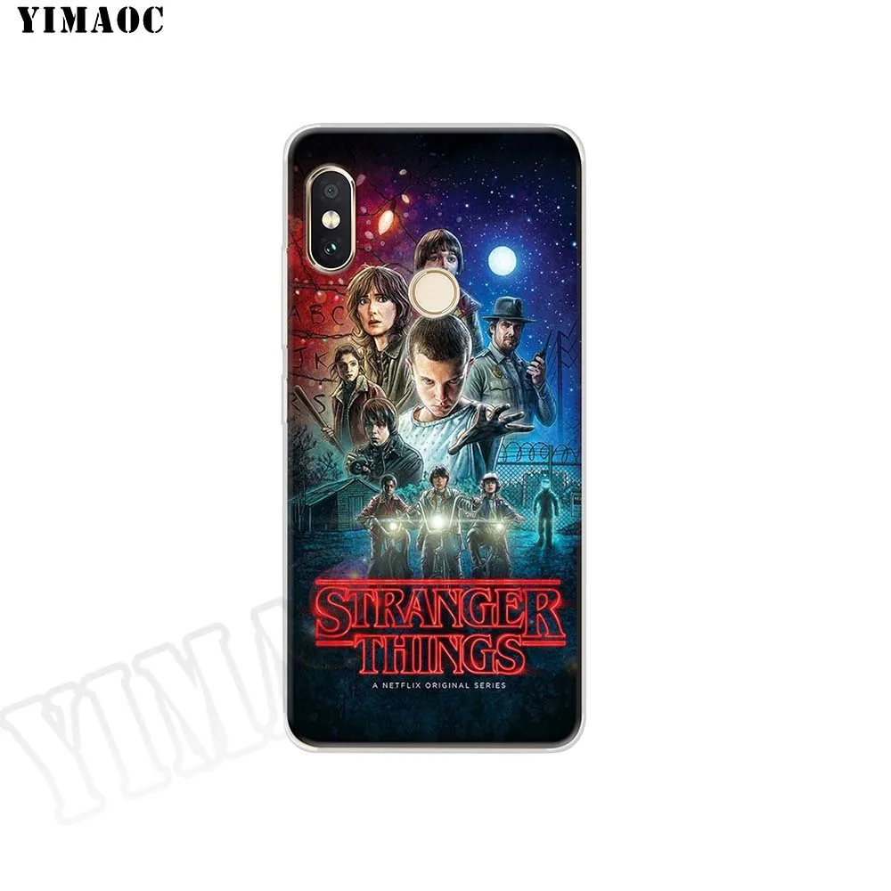 Мягкий силиконовый чехол YIMAOC Stranger Things для POCOPHONE F1 Xiaomi Redmi Note 6 7 Pro 6A Mi 8 Lite из ТПУ |
