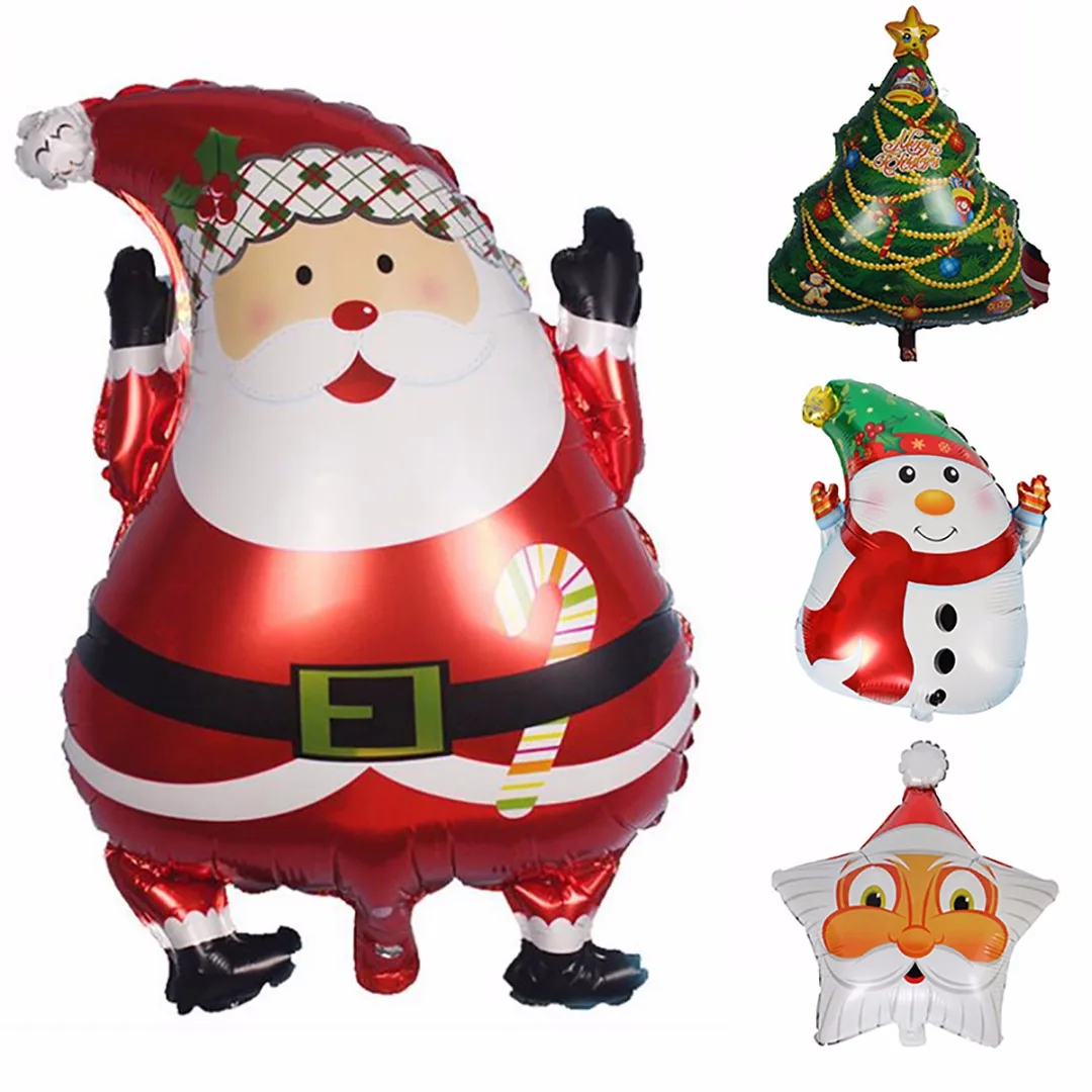 Новинка 2018 Рождественский Санта Клаус снеговик Фотофон свадебные алюминиевые