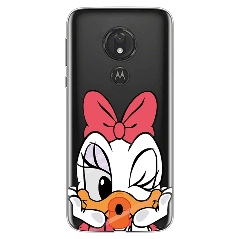 Мультяшная пара для Coque Motorola Moto G7 Play Plus чехол мягкий, роскошный, из ТПУ Модный чехол для телефона для Motorola G7 power Cover