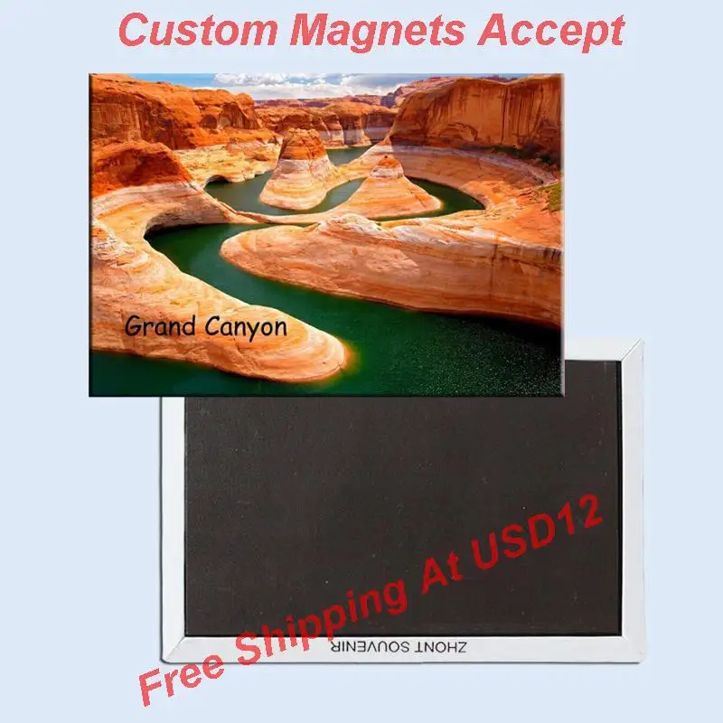 

США, путешествия, наклейки для домашнего декора, магнит колорада, Большой Каньон, 5719 Memorabilia, оптовая продажа