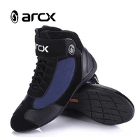 arcx motorcycle riding breathable boots moto protection motorbike biker touring shoes for men and women moto boots l60053