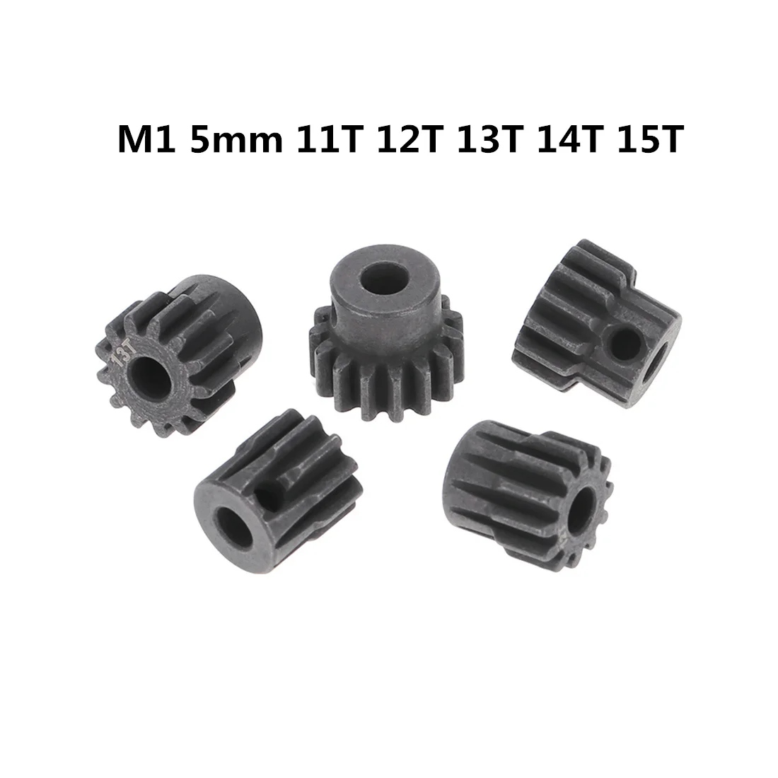 3 M1 5 мм 11T 12T 13T 14T 15T вал двигателя шестерни модуль шестерни комбо закалки для щеткой бесщеточный двигатель 1/8 RC автомобиль монстр грузовик - Цвет: 3
