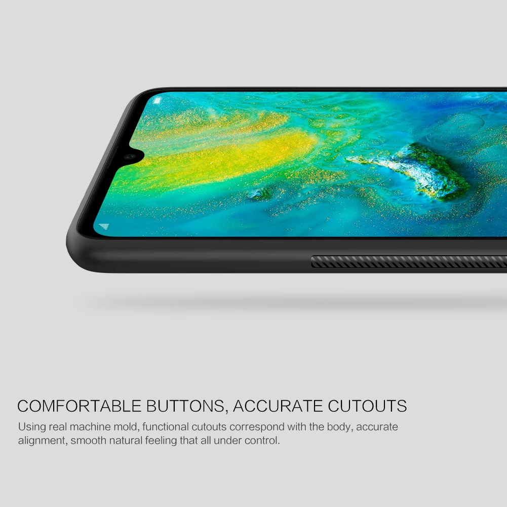 Чехол для huawei mate 20 mate 20 Pro Nillkin из синтетического волокна и карбонового полипропилена, пластиковая задняя крышка для huawei mate 20 Pro, чехол
