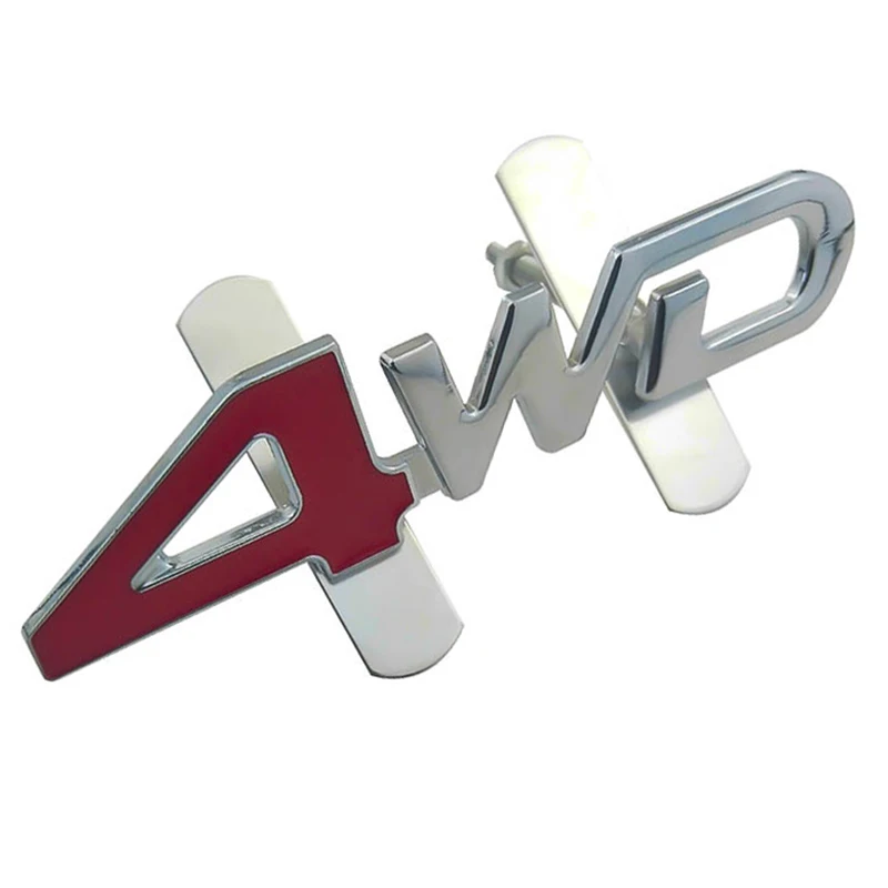 Автомобильный Стайлинг 4WD Передняя решетка эмблема наклейка на автомобиль