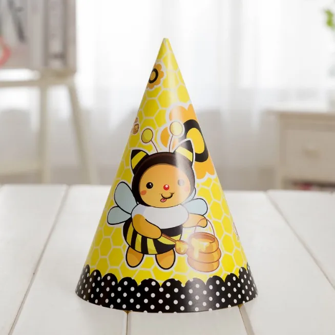 

1 Set Kawaii Bee theme Baby Birthday Party Decorations Kids Party Supplies Party Decoration