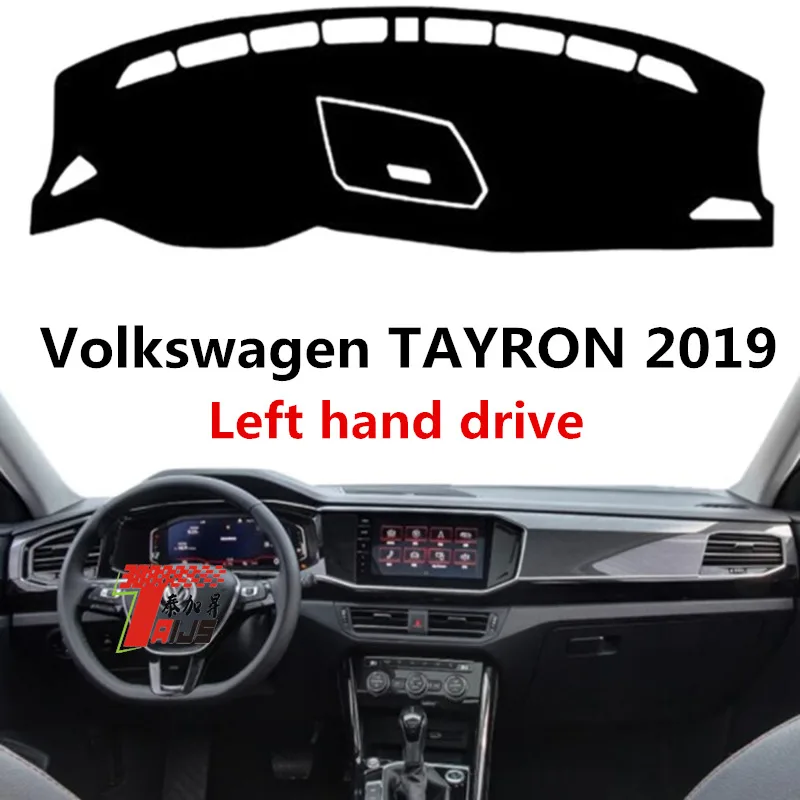 

Taijs left hand drive car dashboard cover for V-olkswagen tayron 2019 anti UV anti dust cardashboard mat for v-olkswagen TAYRON