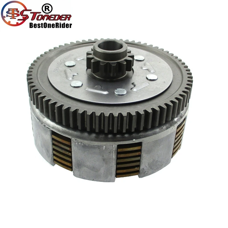 Сцепление STONEDER в сборе для Z190 Zongshen 2 V 190cc Z190 ZS1P62YML-2 двигатель с электрическим стартером питбайк