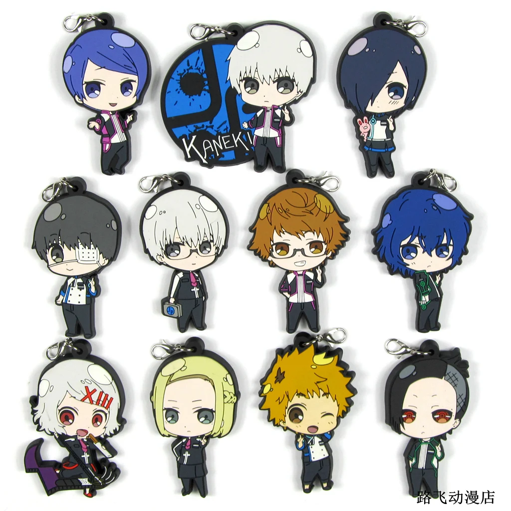Токийский Гуль фигурка аниме модель JUZO SUZUYA/REI Kaneki Ken Arima Kisho Шу цукияма резиновый