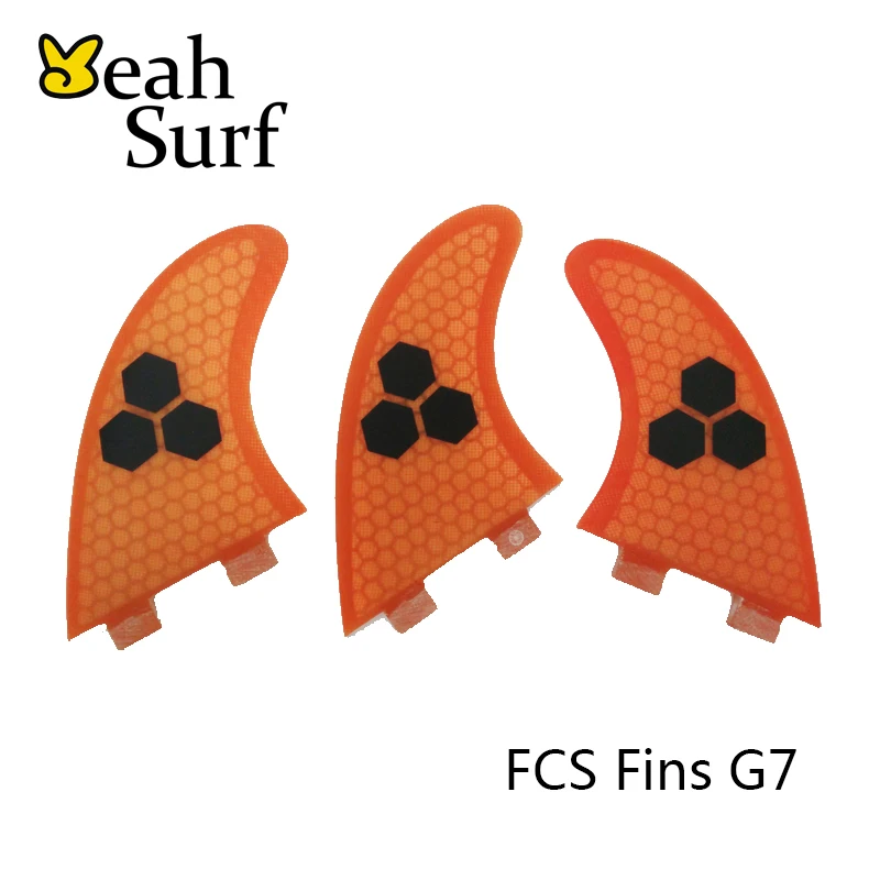 Для Серфинга FIN серфинга FCS G7 fin вафельная логотип стекловолокна доски для Fin|surfboard