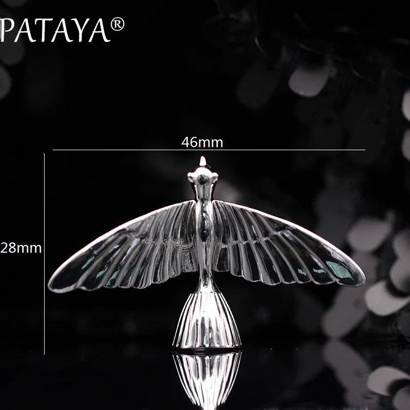 Новое поступление броши унисекс PATAYA с изображением настоящих белых золотых Dayan
