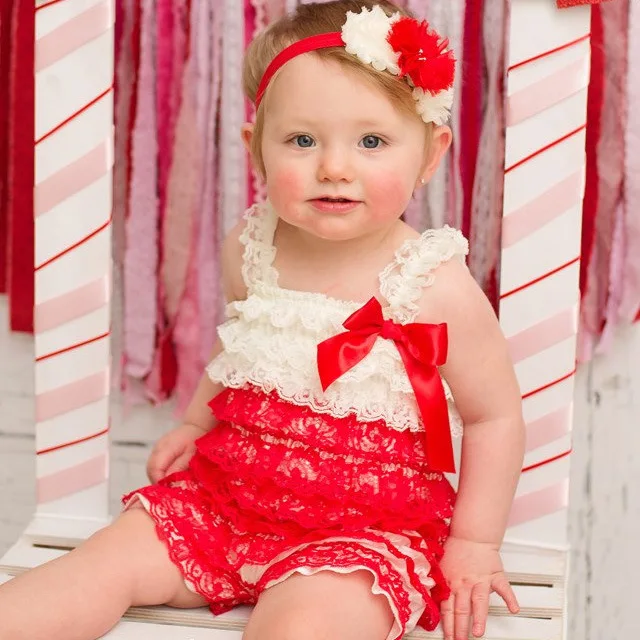 Лидер продаж детский двухцветный кружевной комбинезон с оборками блузка