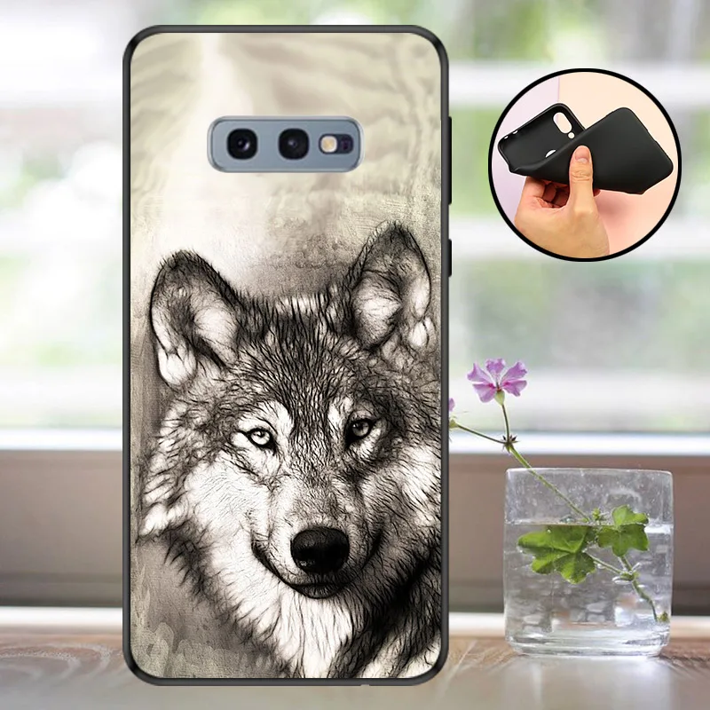 HPL Матовый чехол для samsung S10E чехол силиконовый бампер samsung Galaxy S10E S 10E Coque для чехол для телефона samsung S10E мягкий чехол - Цвет: HPL